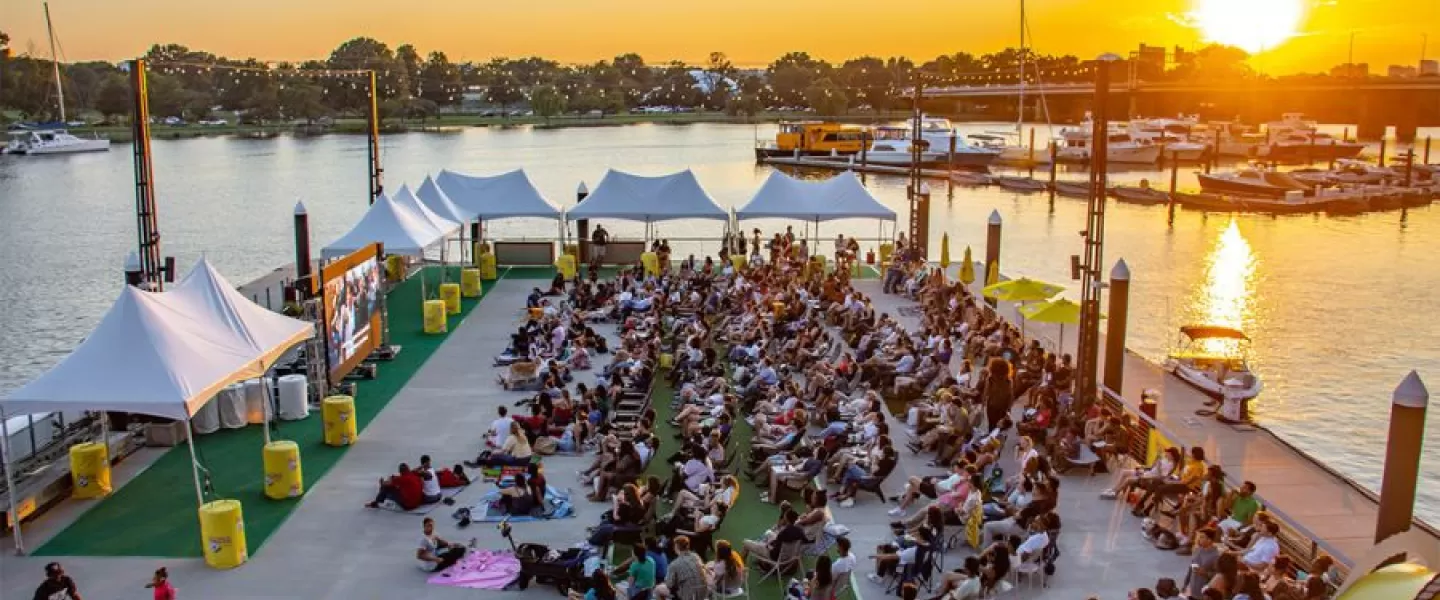 Sunset Cinema at The Wharf
