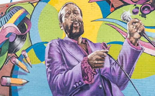 Marvin Gaye Mural