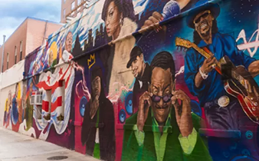 Ben's Chili Bowl mural