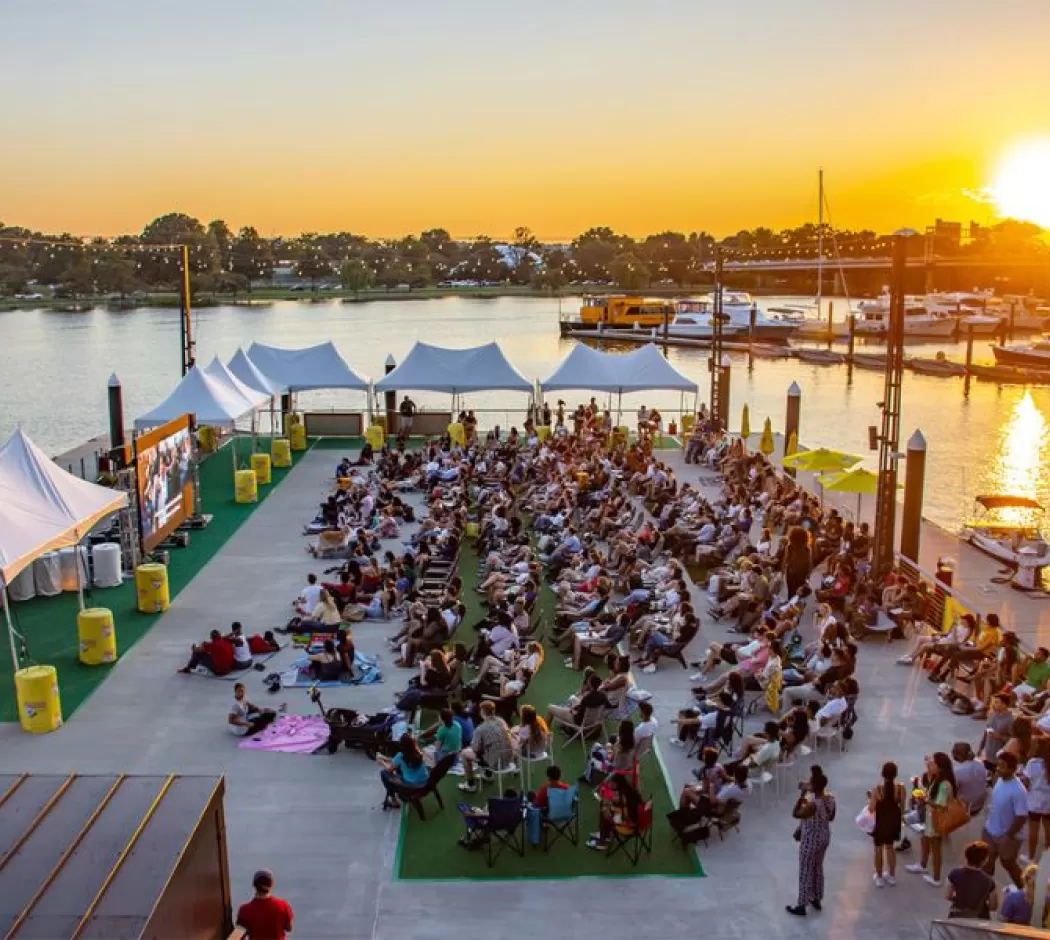 Sunset Cinema at The Wharf